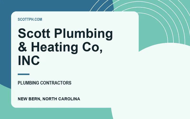 Scott Plumbing & Heating Co, INC in New Bern, North Carolina