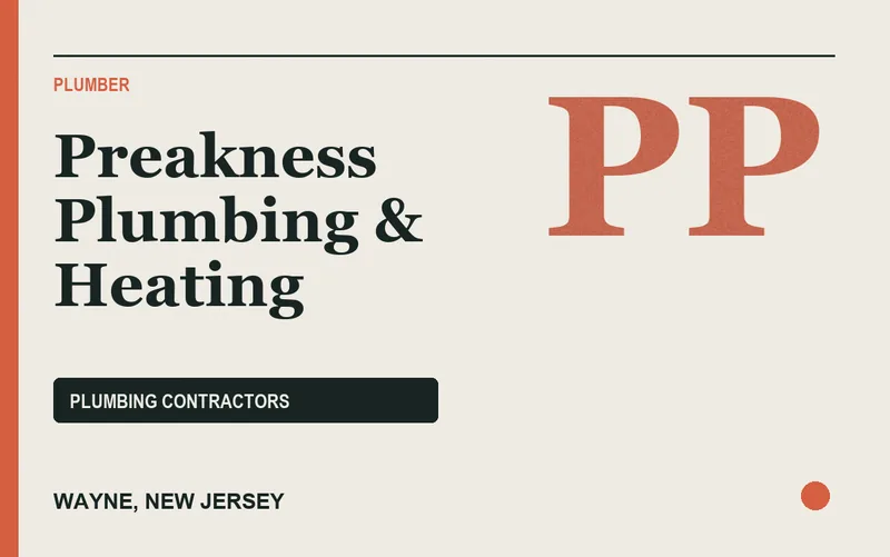 Preakness Plumbing & Heating in Wayne, New Jersey