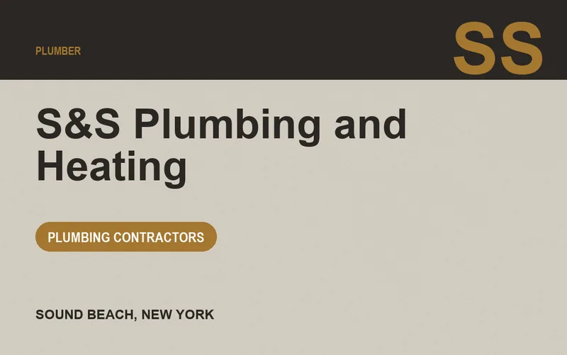S&S Plumbing and Heating in Sound Beach, New York