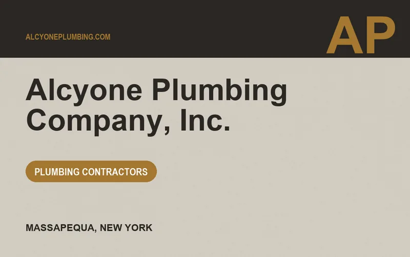 Alcyone Plumbing Company, Inc. in Massapequa, New York