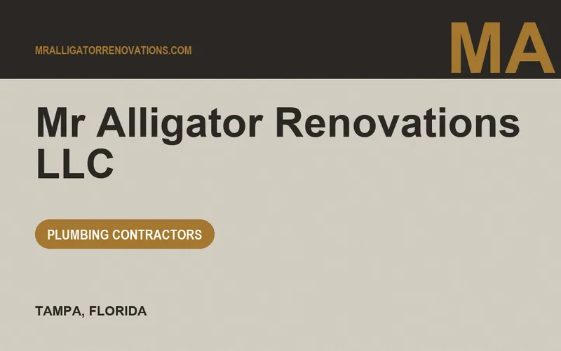 Mr Alligator Renovations LLC in Tampa, Florida