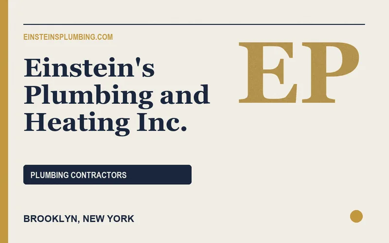 Einstein's Plumbing and Heating Inc. in Brooklyn, New York