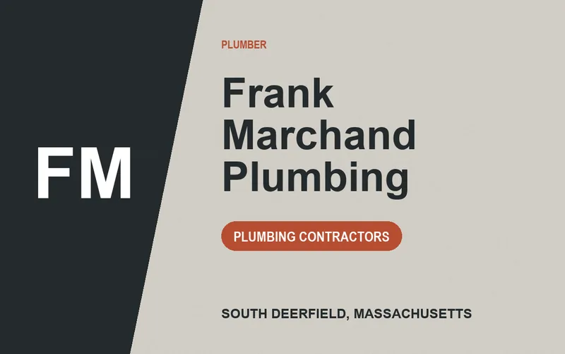Frank Marchand Plumbing in South Deerfield, Massachusetts