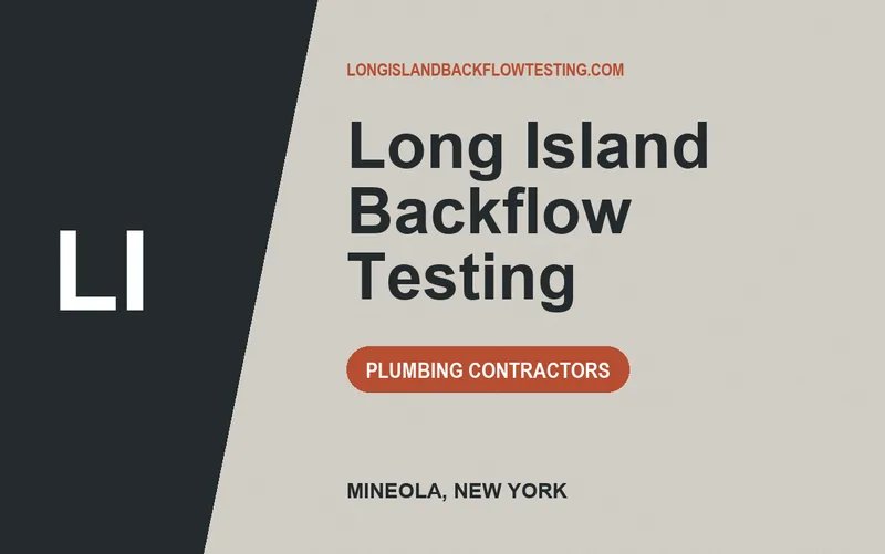 Long Island Backflow Testing in Mineola, New York
