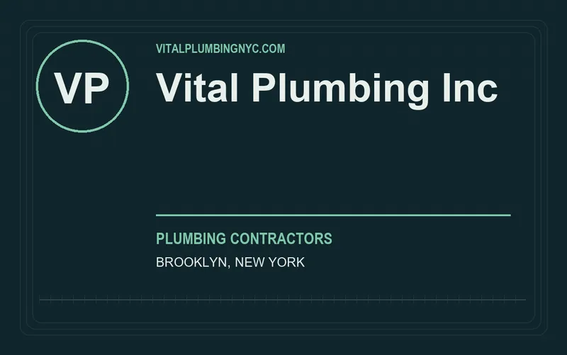 Vital Plumbing Inc in Brooklyn, New York