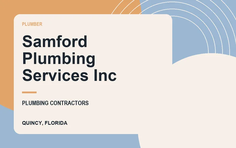 Samford Plumbing Services Inc in Quincy, Florida
