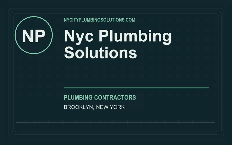 Nyc Plumbing Solutions in Brooklyn, New York