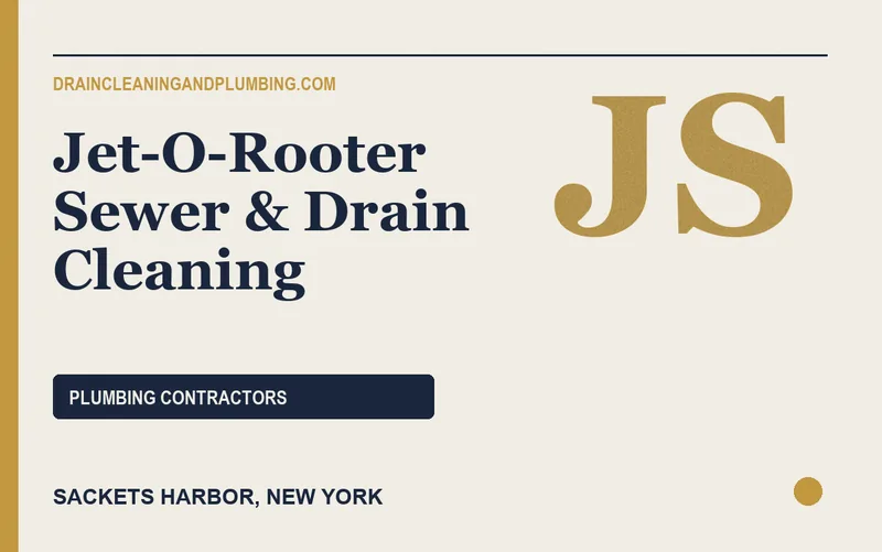 Jet-O-Rooter Sewer & Drain Cleaning in Sackets Harbor, New York