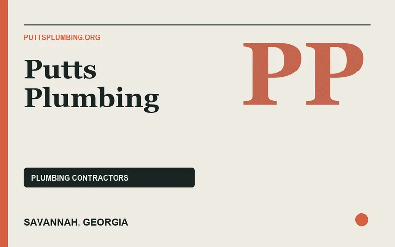 Putts Plumbing in Savannah, Georgia