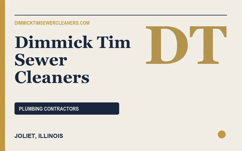 Dimmick Tim Sewer Cleaners in Joliet, Illinois