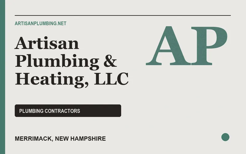 Artisan Plumbing & Heating, LLC in Merrimack, New Hampshire