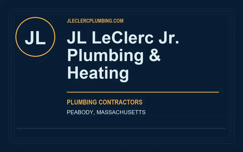 JL LeClerc Jr. Plumbing & Heating in Peabody, Massachusetts