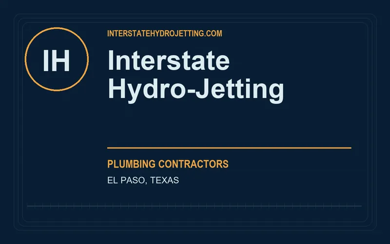 Interstate Hydro-Jetting in El Paso, Texas