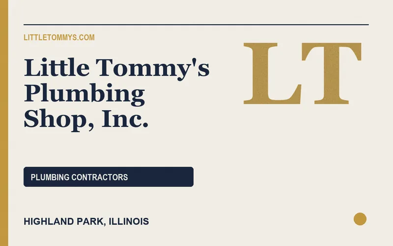 Little Tommy's Plumbing Shop, Inc. in Highland Park, Illinois