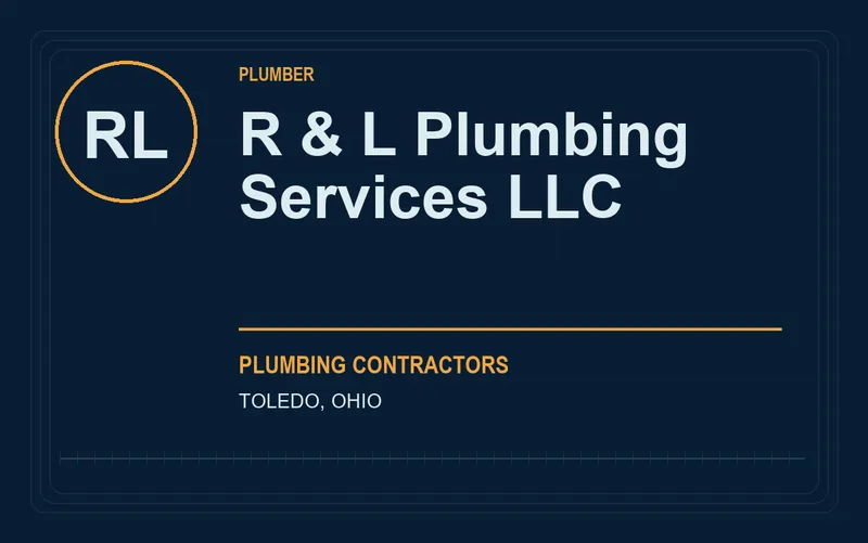 R & L Plumbing Services LLC in Toledo, Ohio