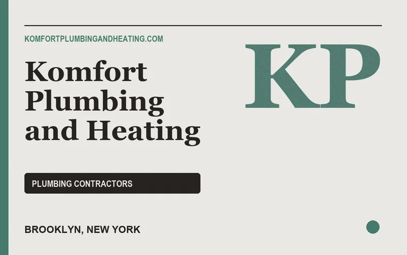 Komfort Plumbing and Heating in Brooklyn, New York