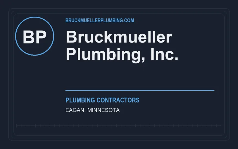 Bruckmueller Plumbing, Inc. in Eagan, Minnesota