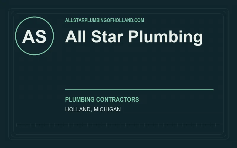 All Star Plumbing in Holland, Michigan