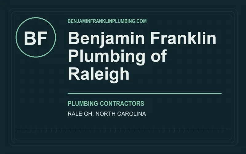 Benjamin Franklin Plumbing of Raleigh in Raleigh, North Carolina