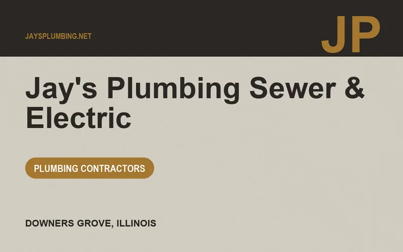 Jay's Plumbing Sewer & Electric in Downers Grove, Illinois