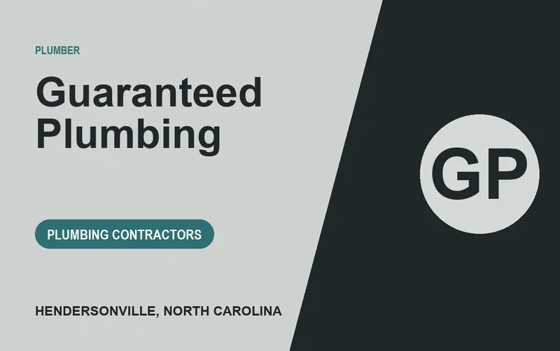 Guaranteed Plumbing in Hendersonville, North Carolina