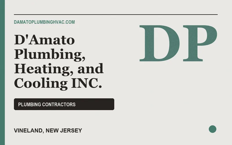 D'Amato Plumbing, Heating, and Cooling INC. in Vineland, New Jersey