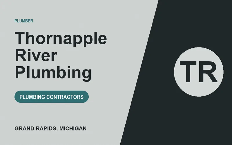 Thornapple River Plumbing in Grand Rapids, Michigan
