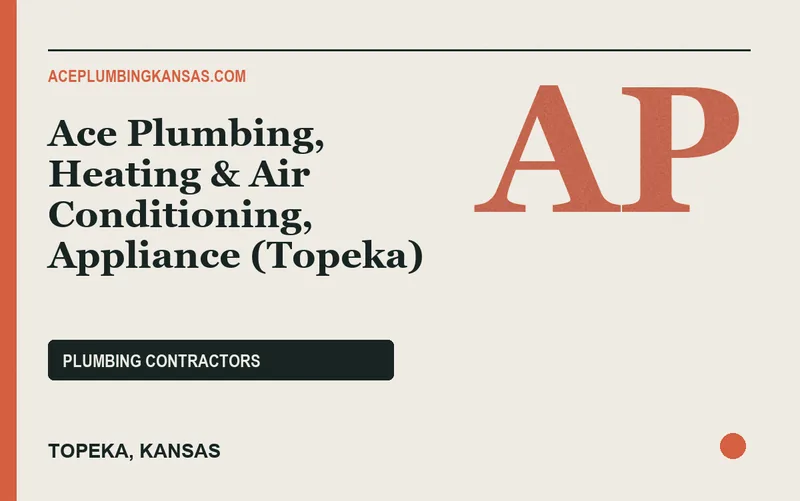Ace Plumbing, Heating & Air Conditioning, Appliance (Topeka) in Topeka, Kansas