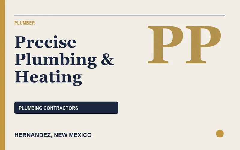 Precise Plumbing & Heating in Hernandez, New Mexico
