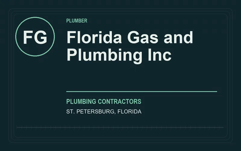Florida Gas and Plumbing Inc in St. Petersburg, Florida