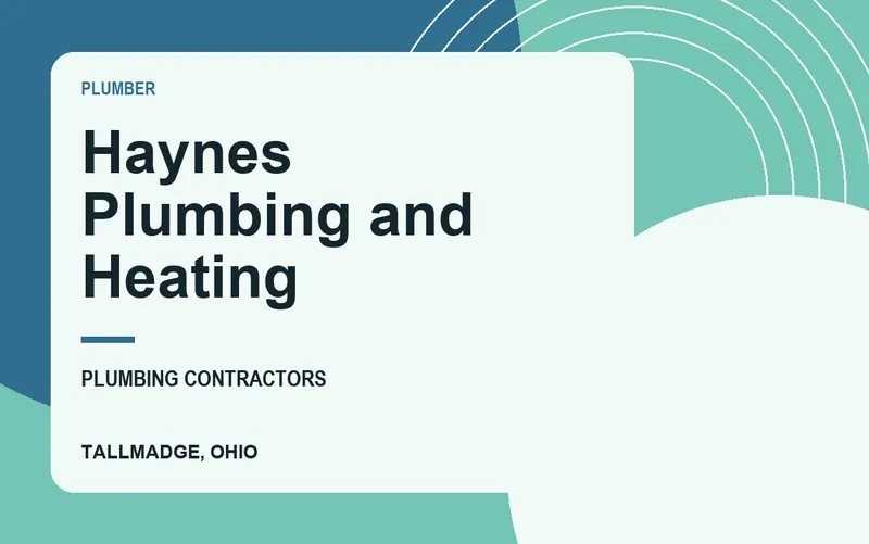 Haynes Plumbing and Heating in Tallmadge, Ohio