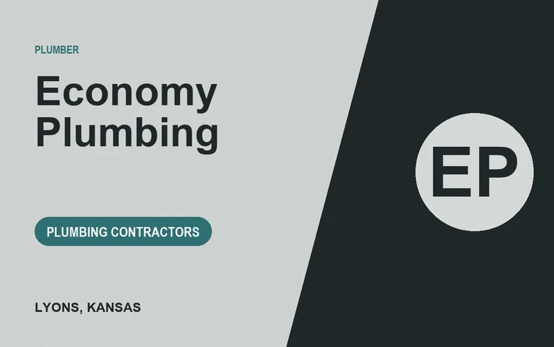 Economy Plumbing in Lyons, Kansas