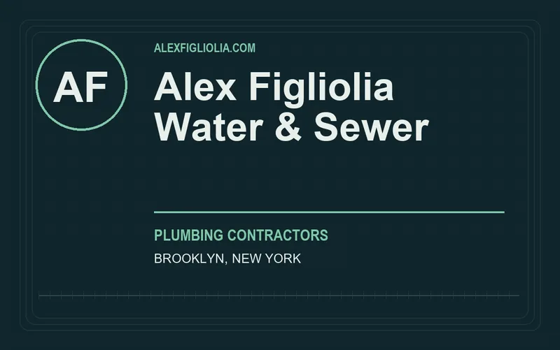 Alex Figliolia Water & Sewer in Brooklyn, New York