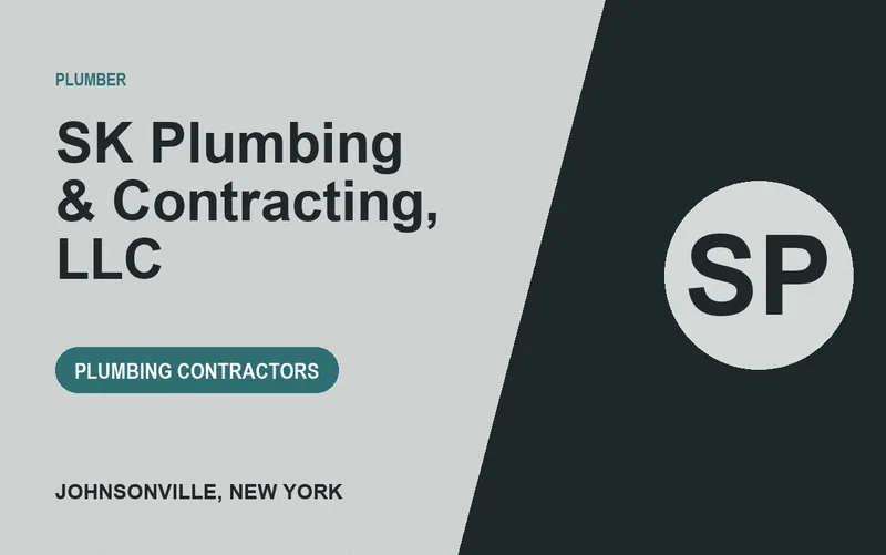SK Plumbing & Contracting, LLC in Johnsonville, New York