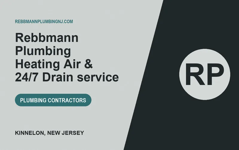 Rebbmann Plumbing Heating Air & 24/7 Drain service in Kinnelon, New Jersey