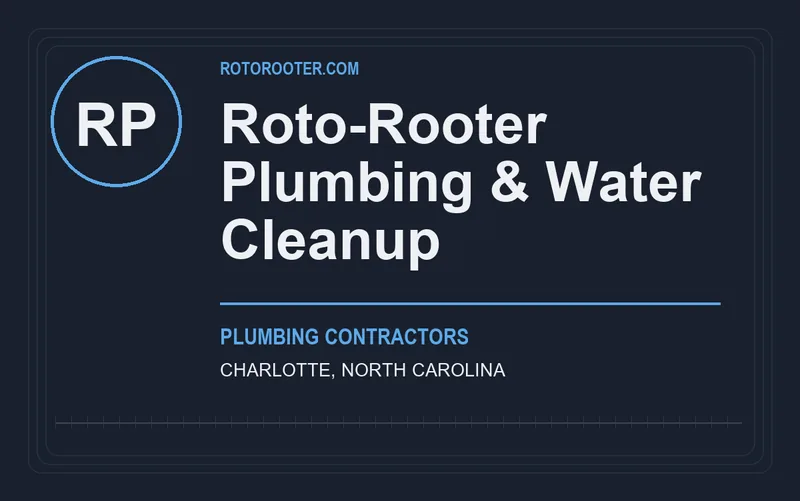 Roto-Rooter Plumbing & Water Cleanup in Charlotte, North Carolina