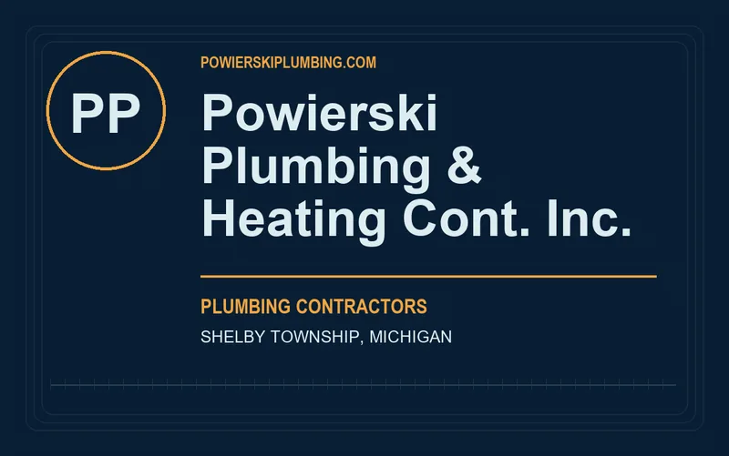 Powierski Plumbing & Heating Cont. Inc. in Shelby Township, Michigan