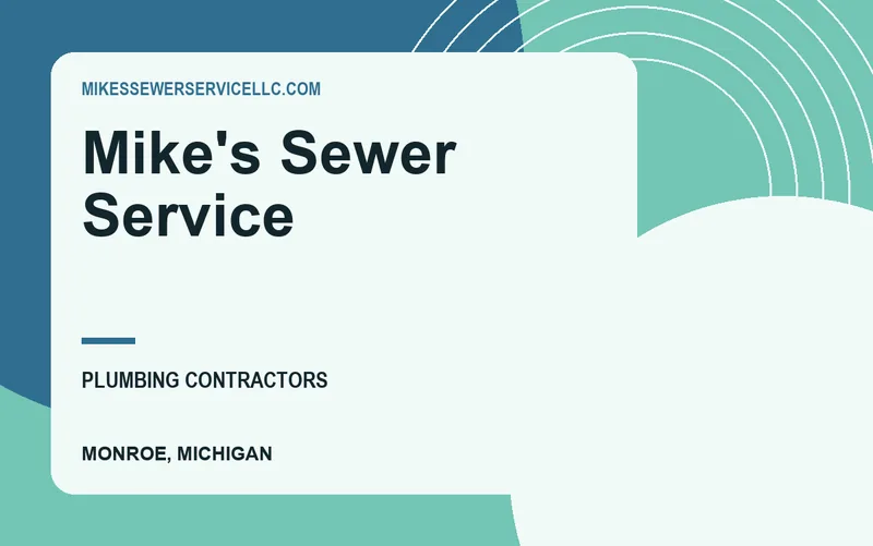 Mike's Sewer Service in Monroe, Michigan