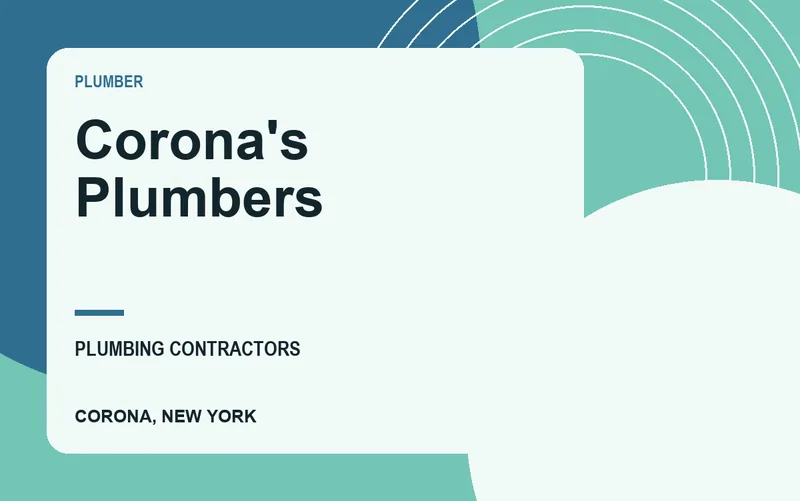 Corona's Plumbers in Corona, New York