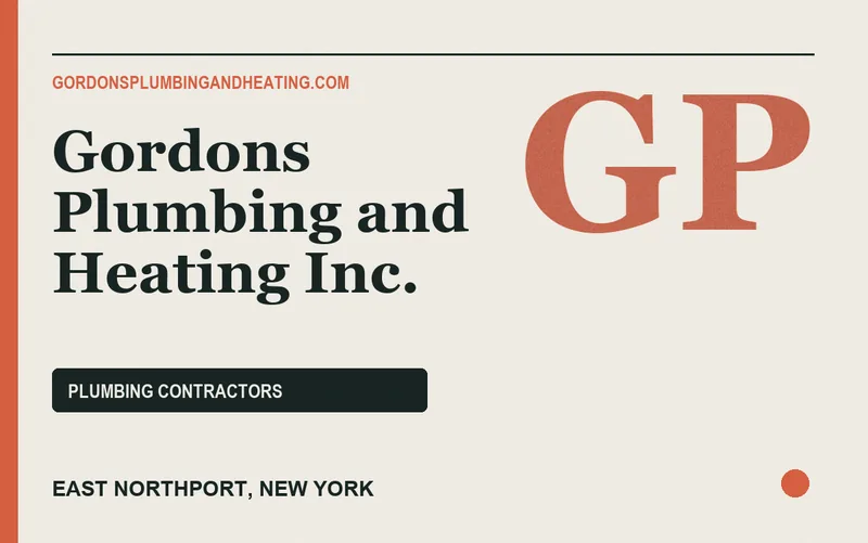 Gordons Plumbing and Heating Inc. in East Northport, New York