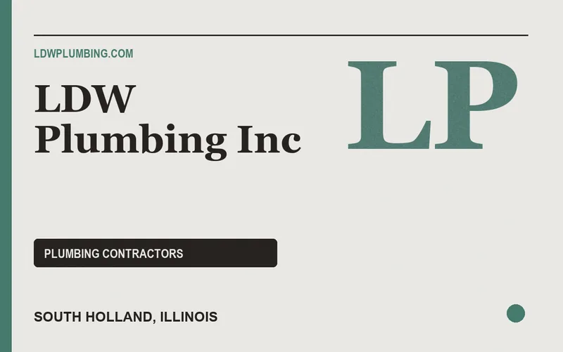 LDW Plumbing Inc in South Holland, Illinois