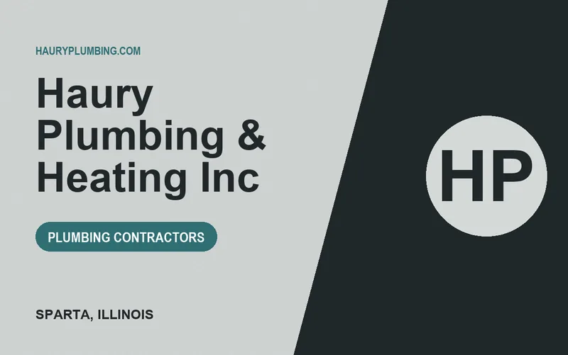Haury Plumbing & Heating Inc in Sparta, Illinois
