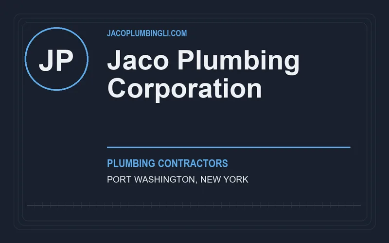 Jaco Plumbing Corporation in Port Washington, New York