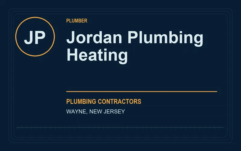 Jordan Plumbing Heating in Wayne, New Jersey