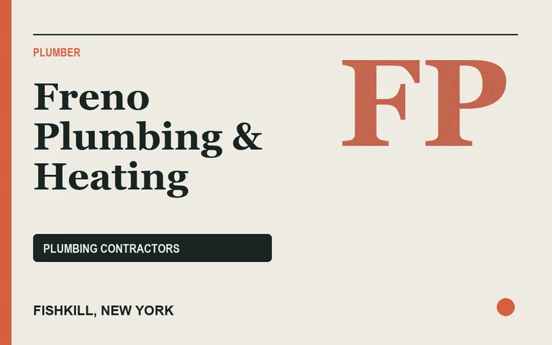 Freno Plumbing & Heating in Fishkill, New York