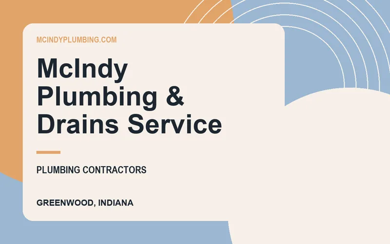 McIndy Plumbing & Drains Service in Greenwood, Indiana
