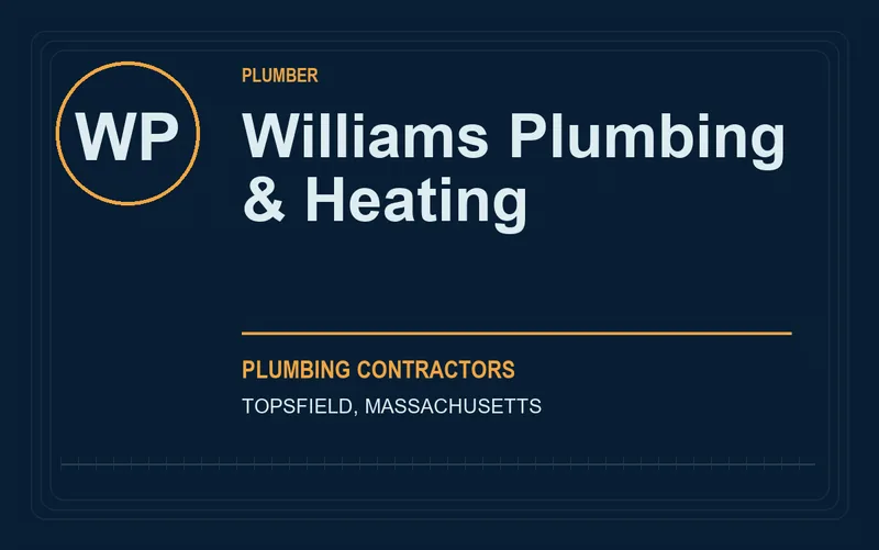Williams Plumbing & Heating in Topsfield, Massachusetts