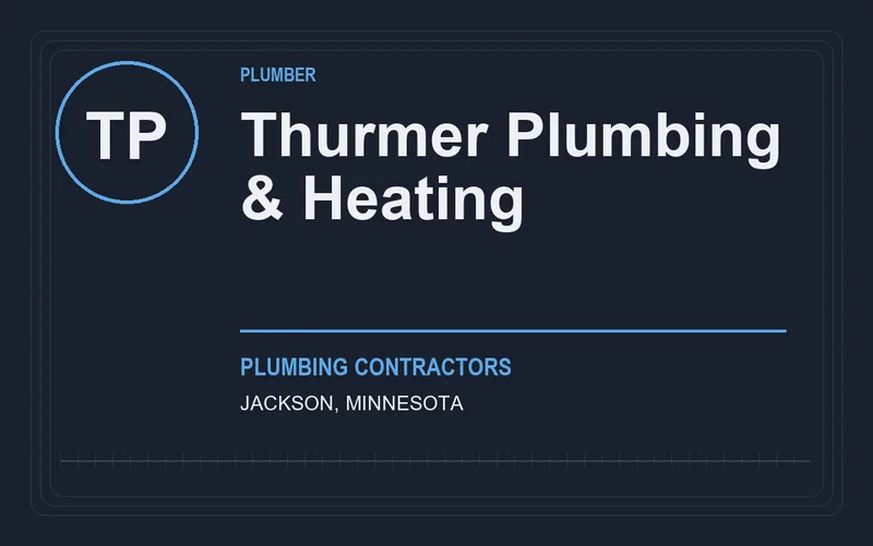 Thurmer Plumbing & Heating in Jackson, Minnesota