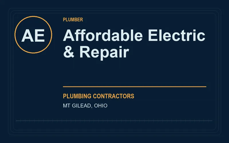 Affordable Electric & Repair in Mt Gilead, Ohio