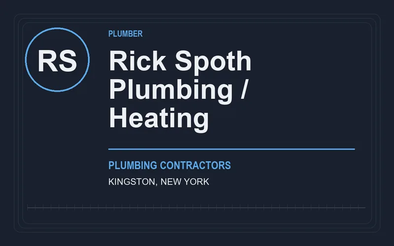 Rick Spoth Plumbing / Heating in Kingston, New York